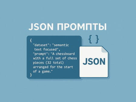 Что такое json промт и как помогает в работе с нейросетями