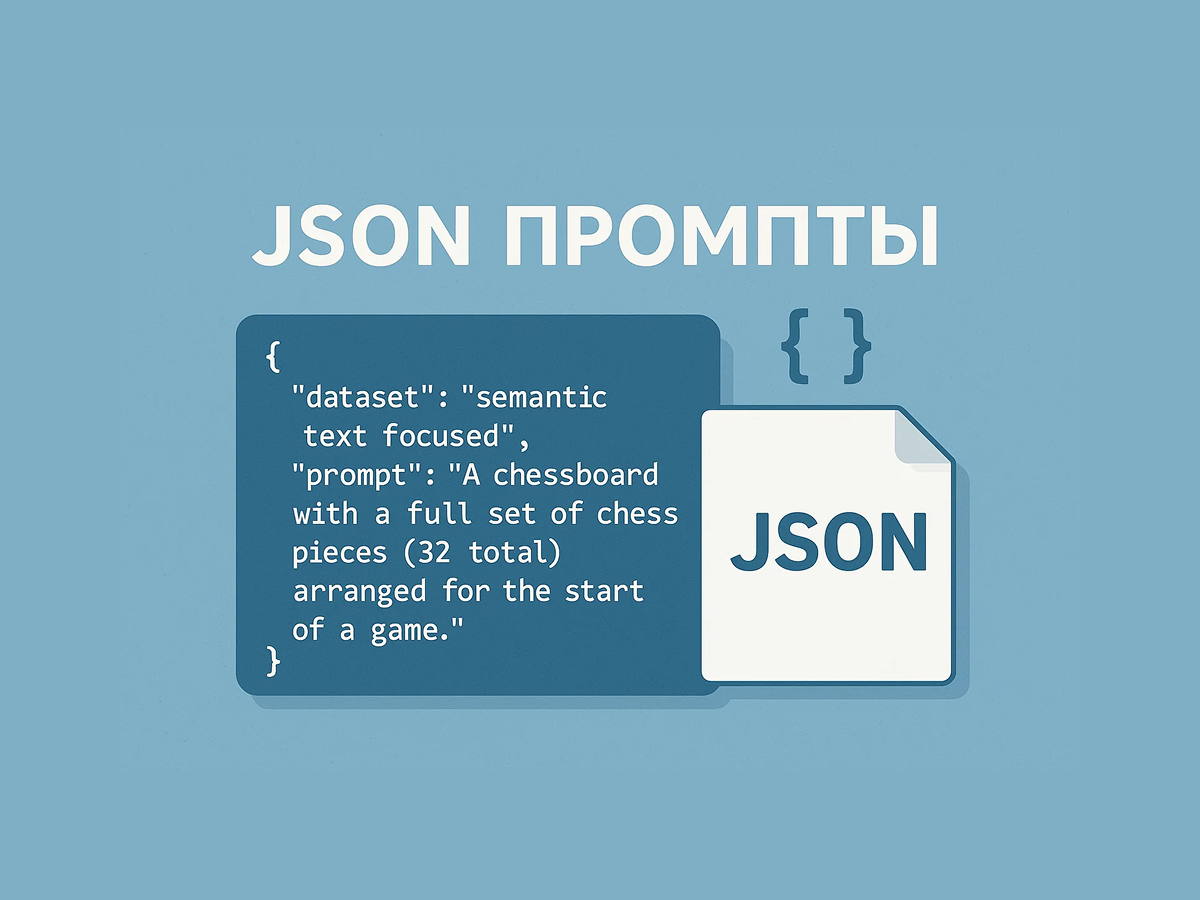 Что такое json промт и как помогает в работе с нейросетями