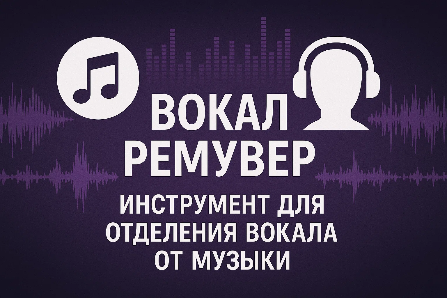 Вокал ремувер: инструмент для отделения вокала от музыки