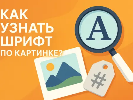 Как быстро узнать или найти шрифт по картинке, фото или тегу