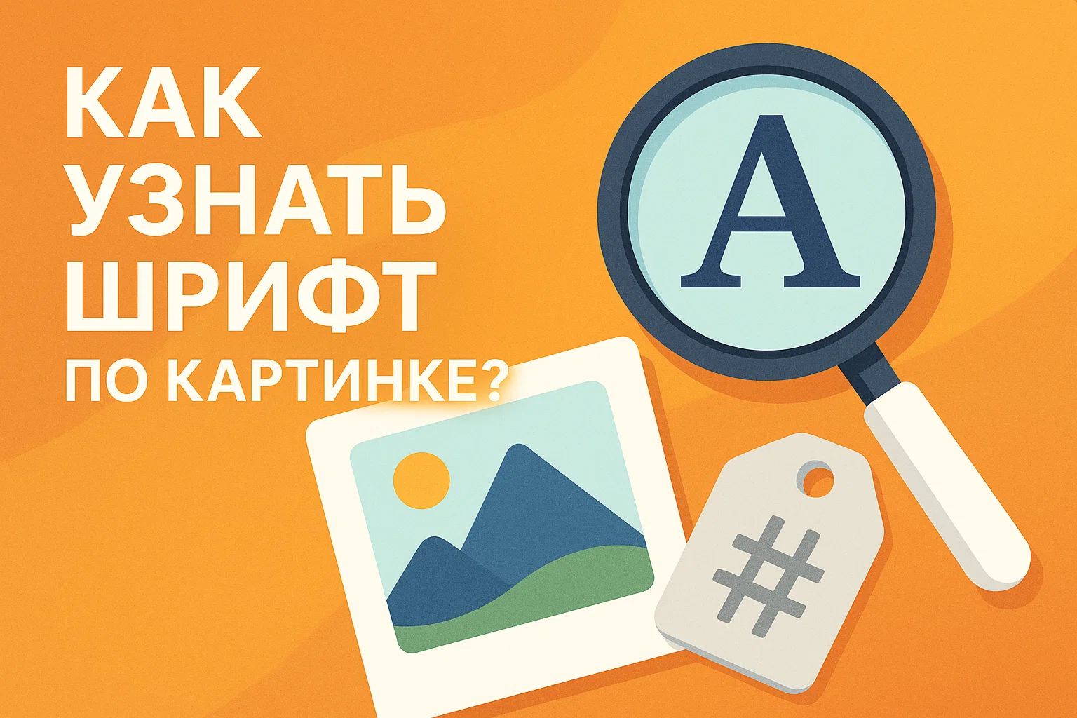 Как быстро узнать или найти шрифт по картинке, фото или тегу