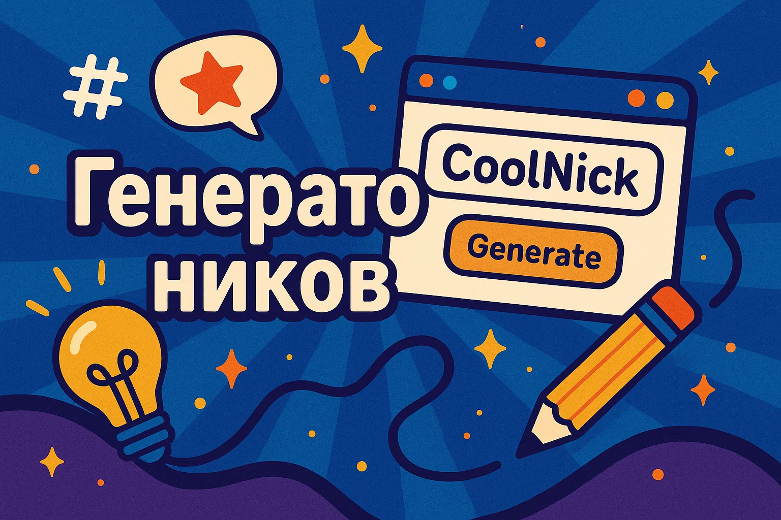 Никнейм генератор: как создать красивый и запоминающийся ник