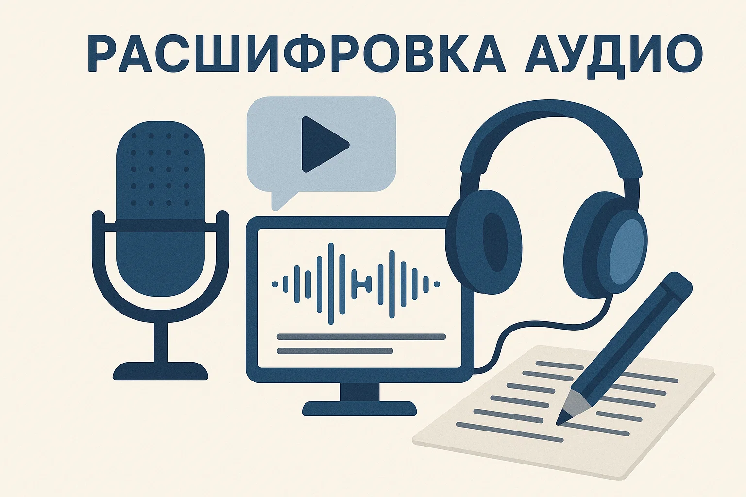 Расшифровка аудио в текст: как это работает и что выбрать