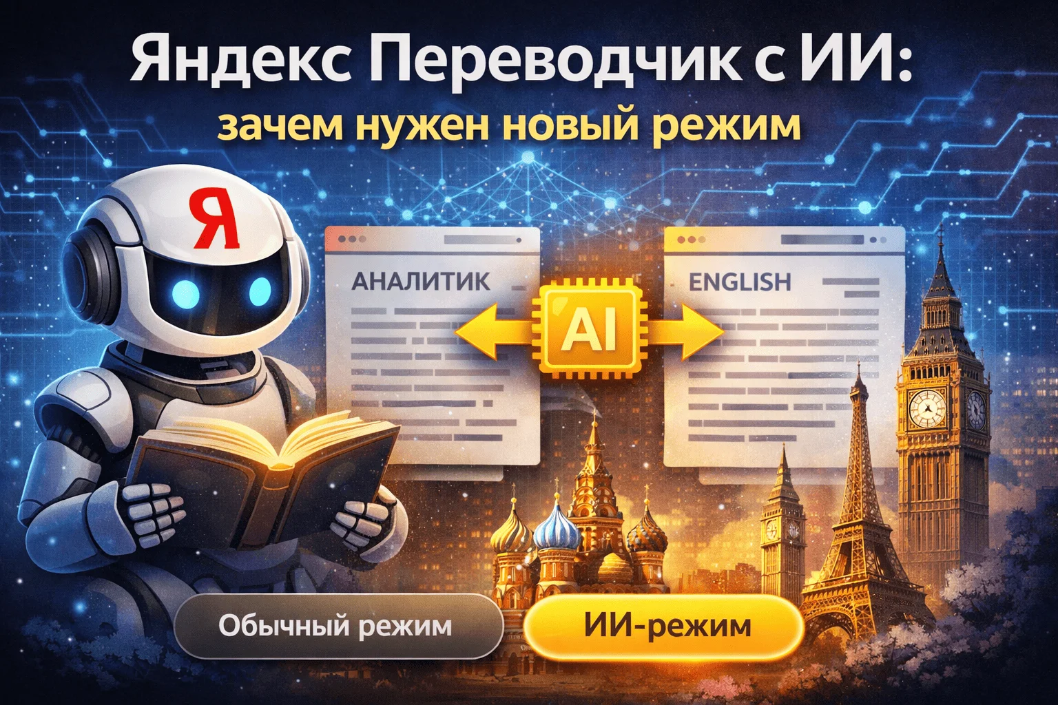 Яндекс Переводчик с ИИ