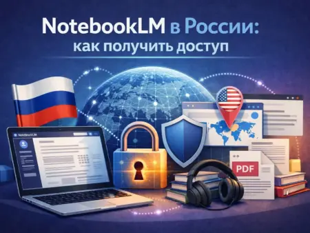 NotebookLM в России: как пользоваться блокнотом