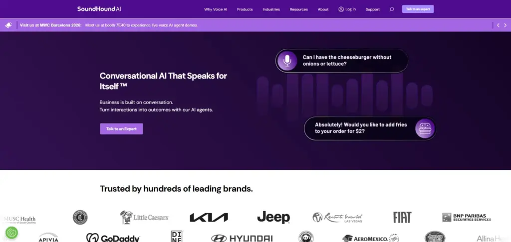 Голосовые ИИ-агенты SoundHound AI