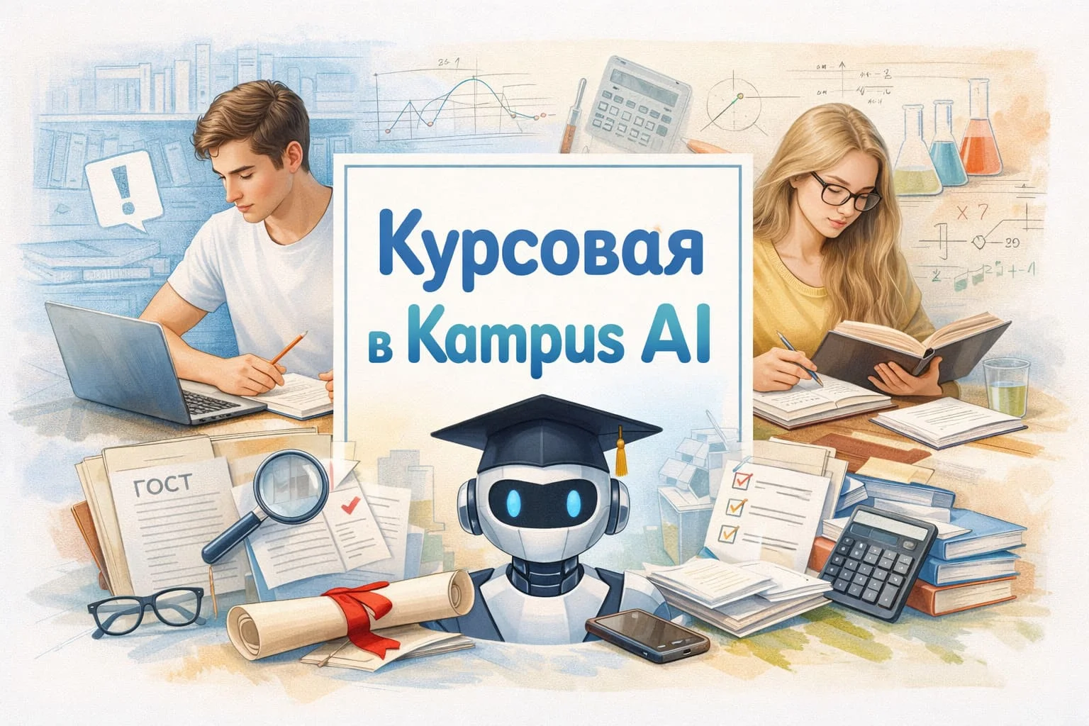 Как избежать ошибок при написании курсовой в нейросети Кампус