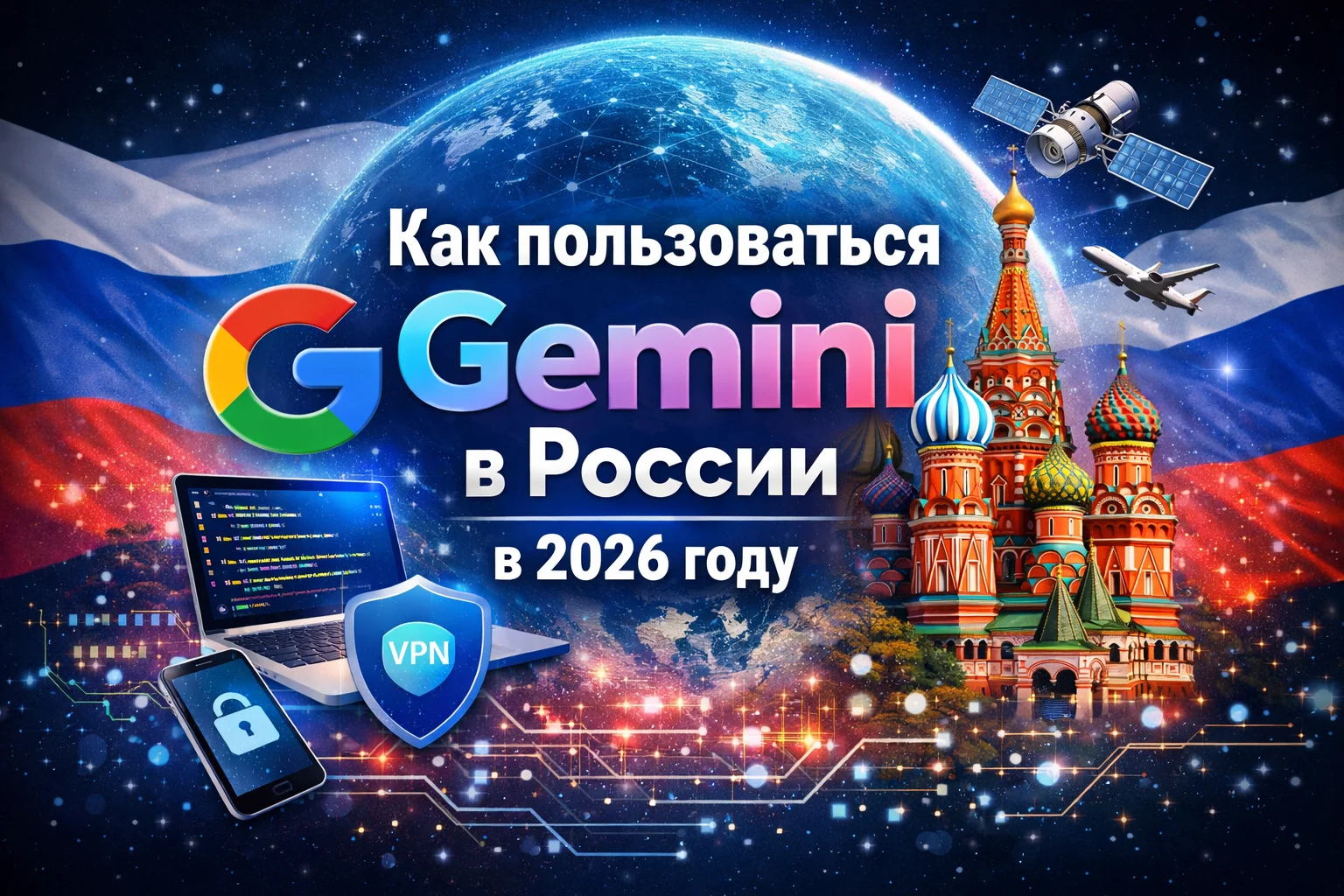 Gemini для пользователей из России