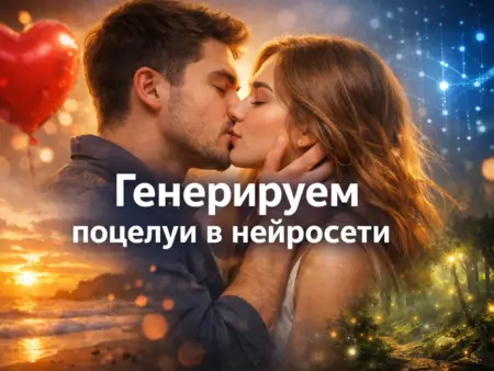 Генерируем поцелуй с помощью ИИ: от идеи до результата