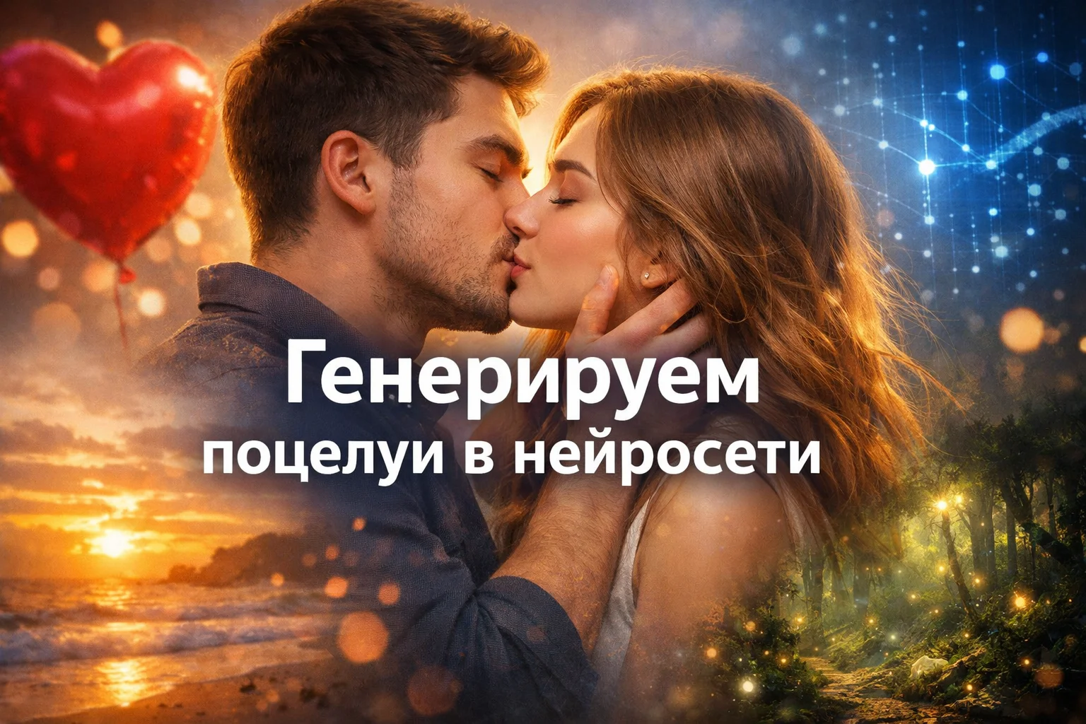 Генерируем поцелуй с помощью ИИ: от идеи до результата