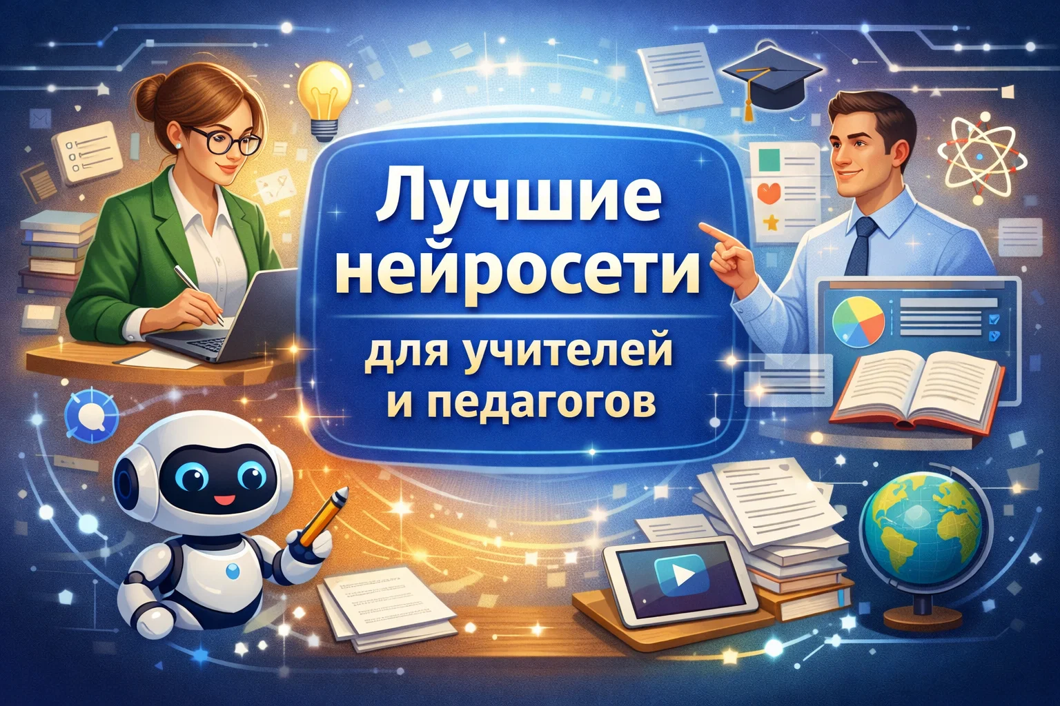 Нейросети, которые помогают учителям в работе