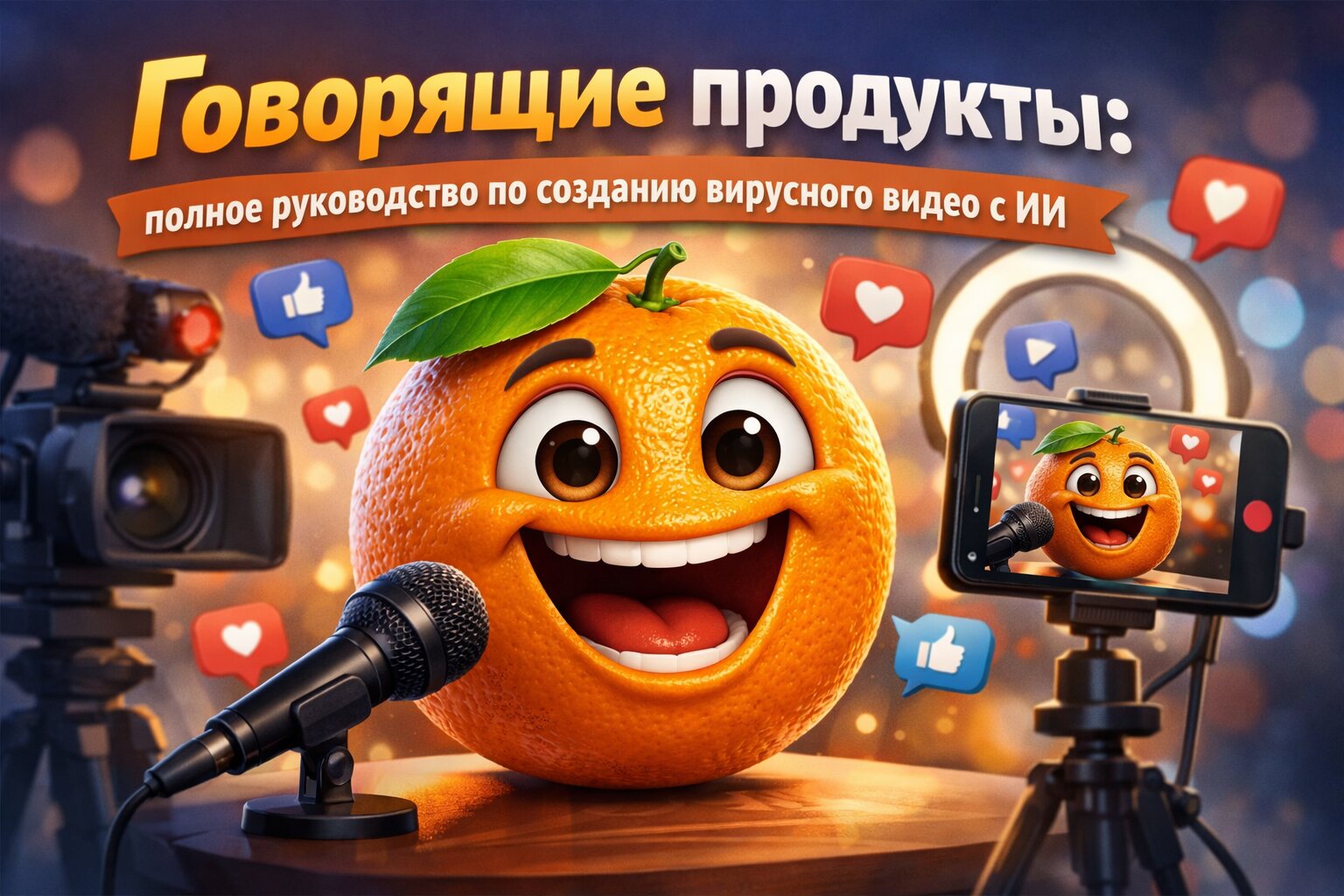 Говорящие продукты: полное руководство по созданию вирусного видео с ИИ
