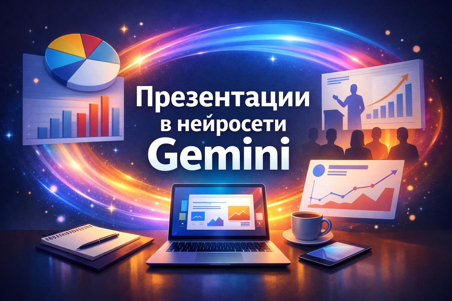 Гайд по созданию бесплатных презентации в Gemini