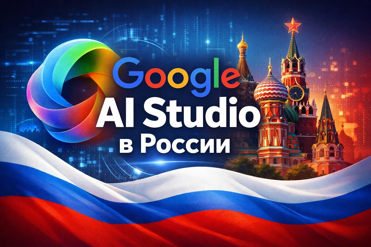 Доступ в Google AI Studio из России в 2026 году