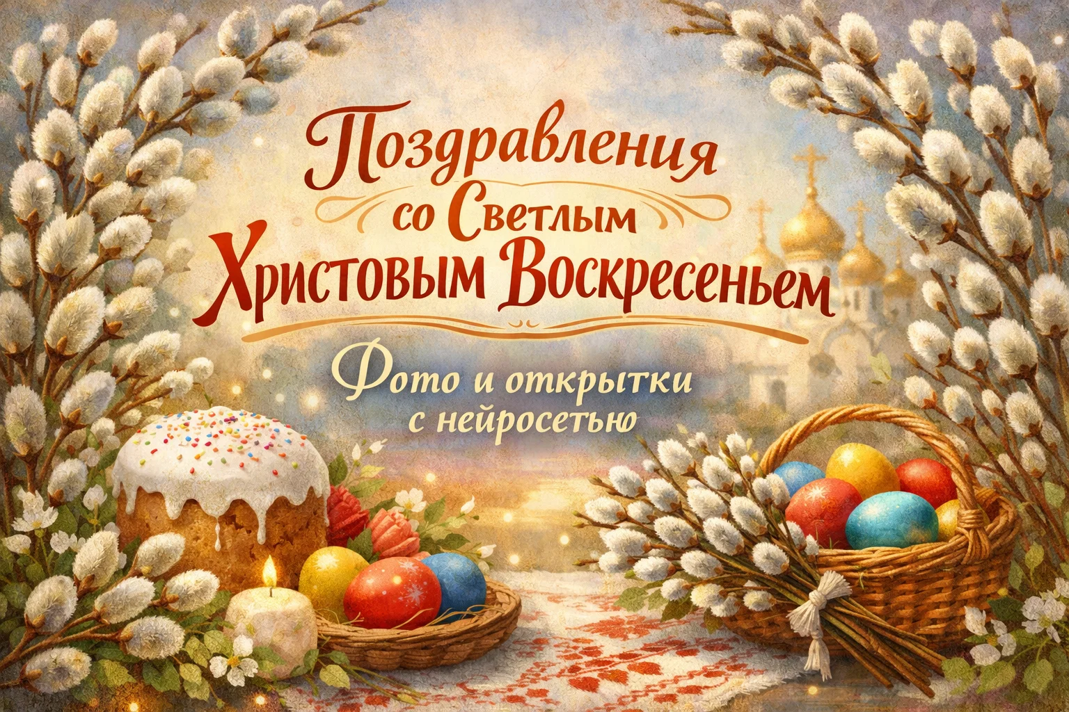 Промты для ИИ для создания пасхальных фото в Nano Banana 2