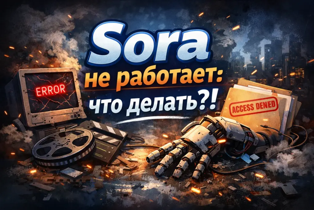 Что делать, если Сора не работает