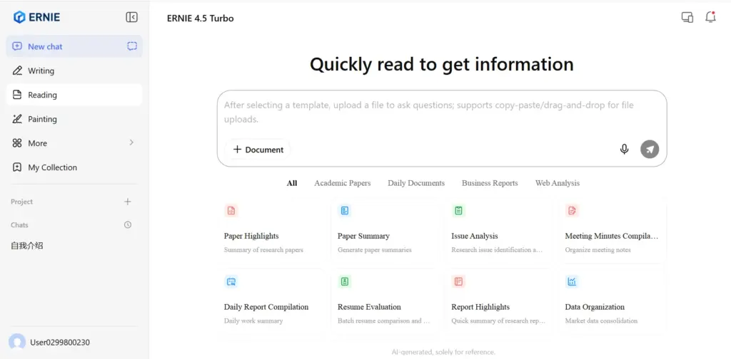 ИИ-инструменты Ernie