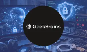 Курс от GeekBrains Специалист по кибербезопасности c AI - логотип