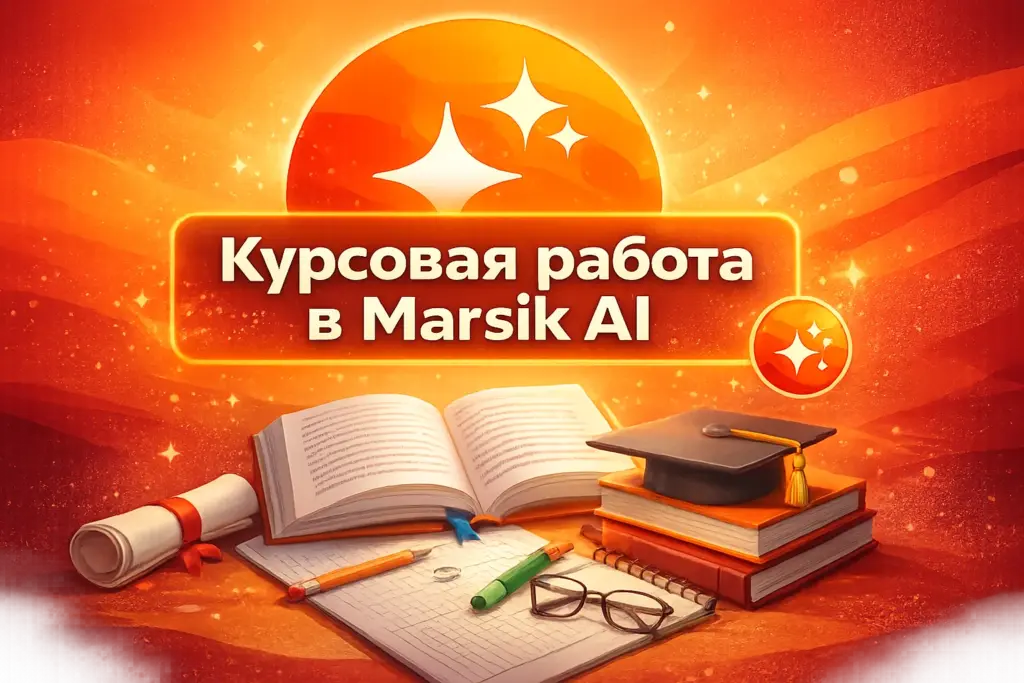 Напиши курсовую в Marsik AI