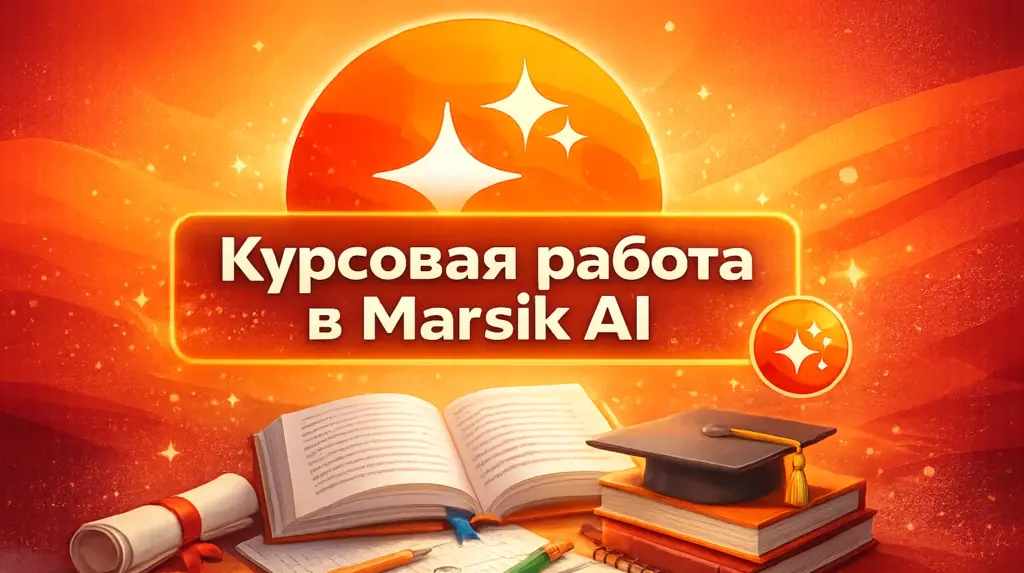 Напиши курсовую в Marsik AI