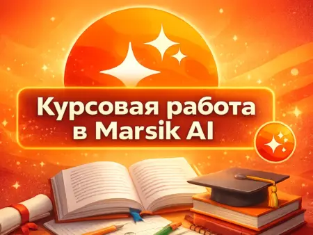 Как написать курсовую работу в Марсик AI