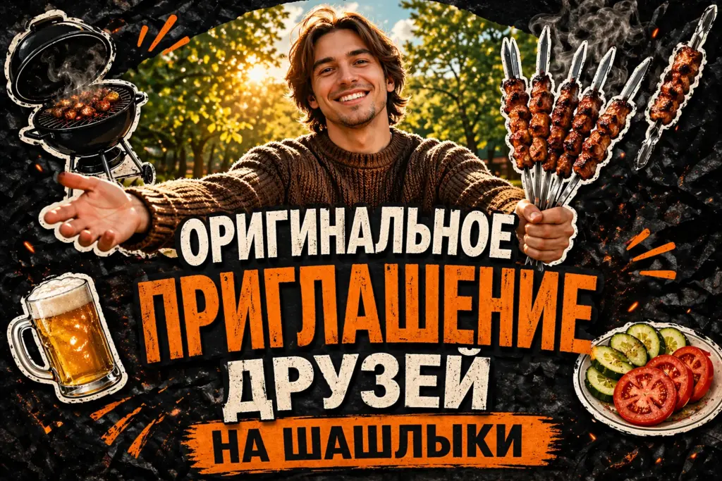 Приглашение на шашлыки