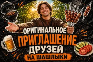 Приглашение на шашлыки