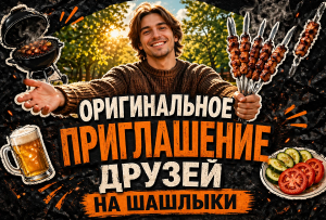 Приглашение на шашлыки