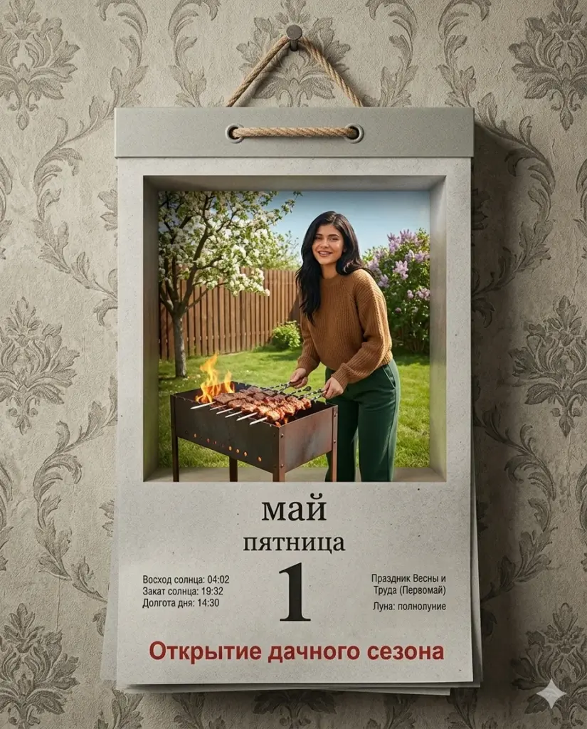 Приглашение, отмеченное в календаре