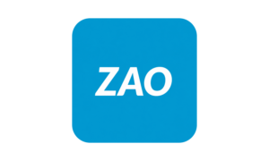 Официальный логотип Zaochnik — белый текст ZAO на синем квадратном фоне