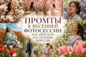 Готовые весенние Промты
