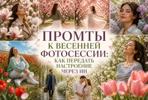 Готовые весенние Промты