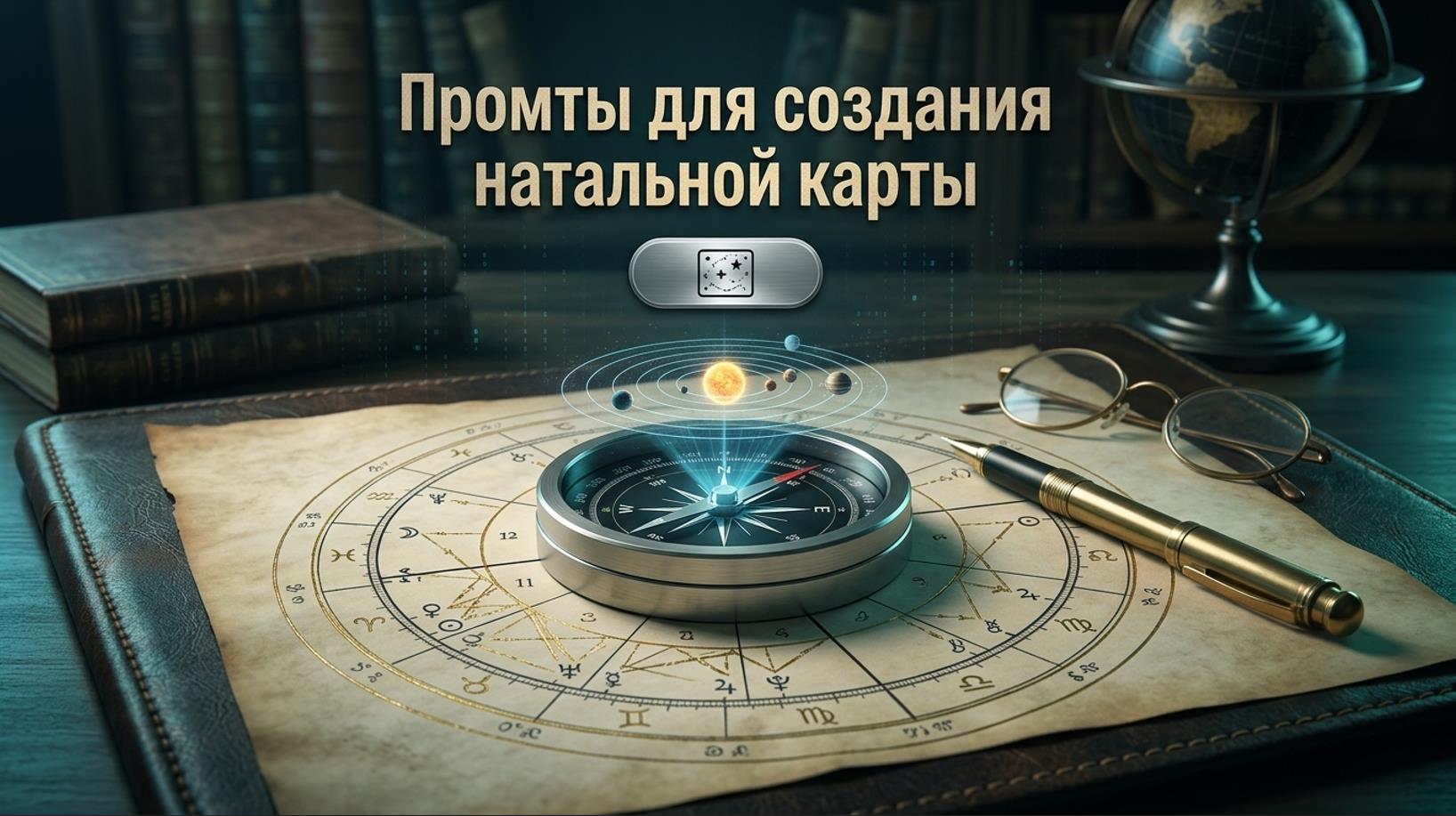 Промты для создания и разбора натальной карты