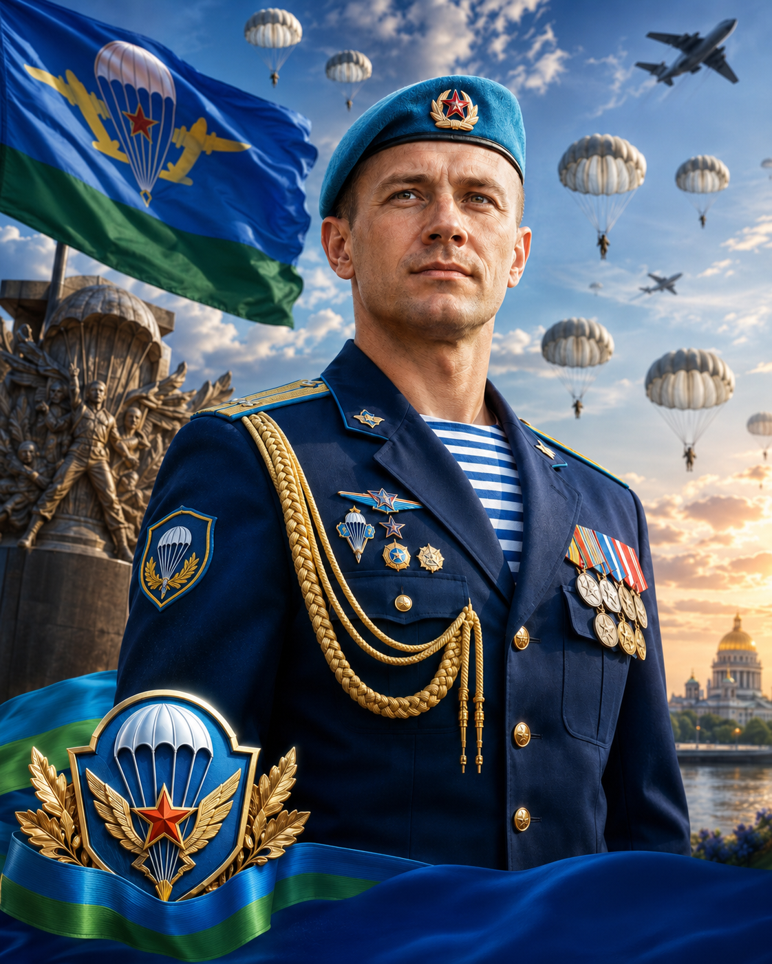 Промпты на день ВДВ