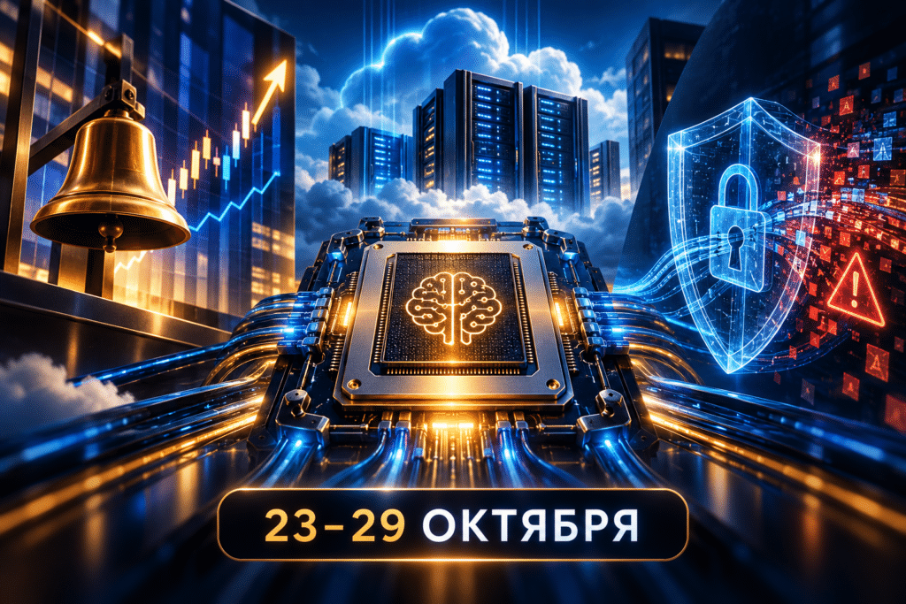 Дайджест ИИ-новостей 23–29 октября: чипы, IPO и безопасность