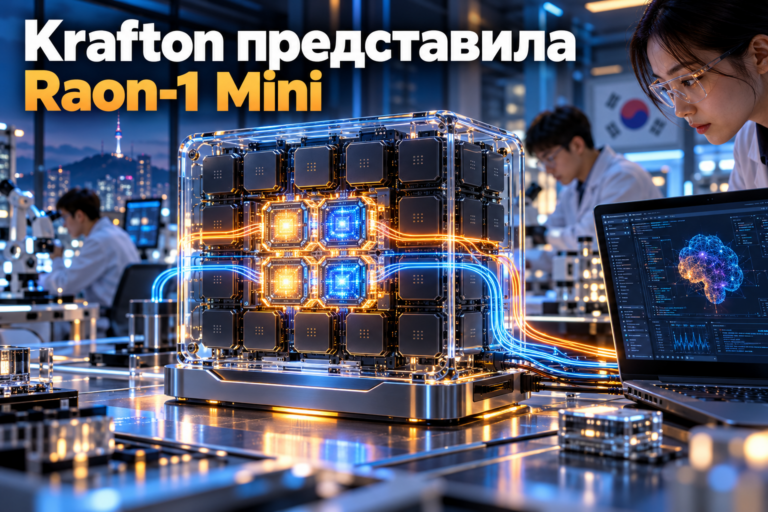 Нейропроцессор с активными экспертными модулями — модель Krafton Raon-1 Mini