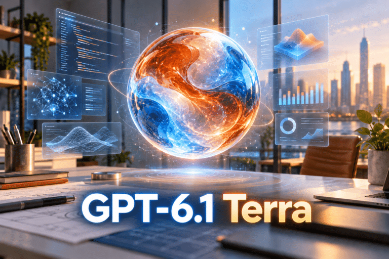 GPT-6.1 Terra — иллюстрация модели с короткой подписью